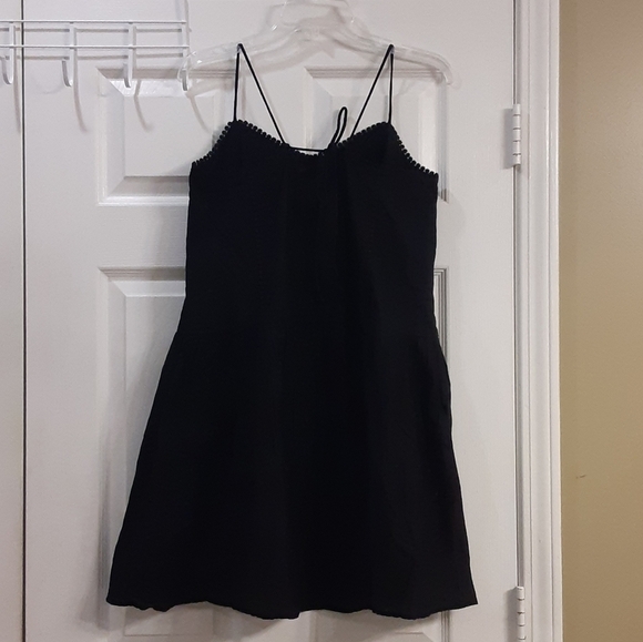 GAP Black Embroidered Dress Size S NWT - Picture 4 of 5